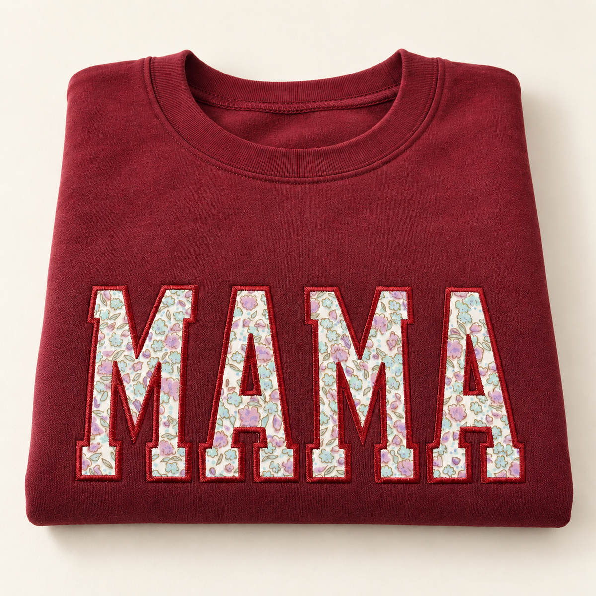 Stitchera sweatshirts products on a clean ivory background
